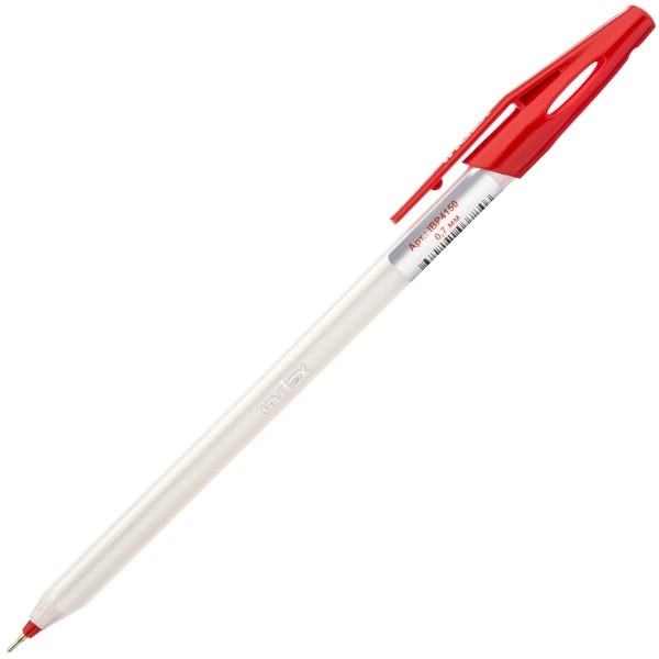 

Ручка шариковая INDEX IBP4150/RD, красная, 1,2 мм, 1 шт.