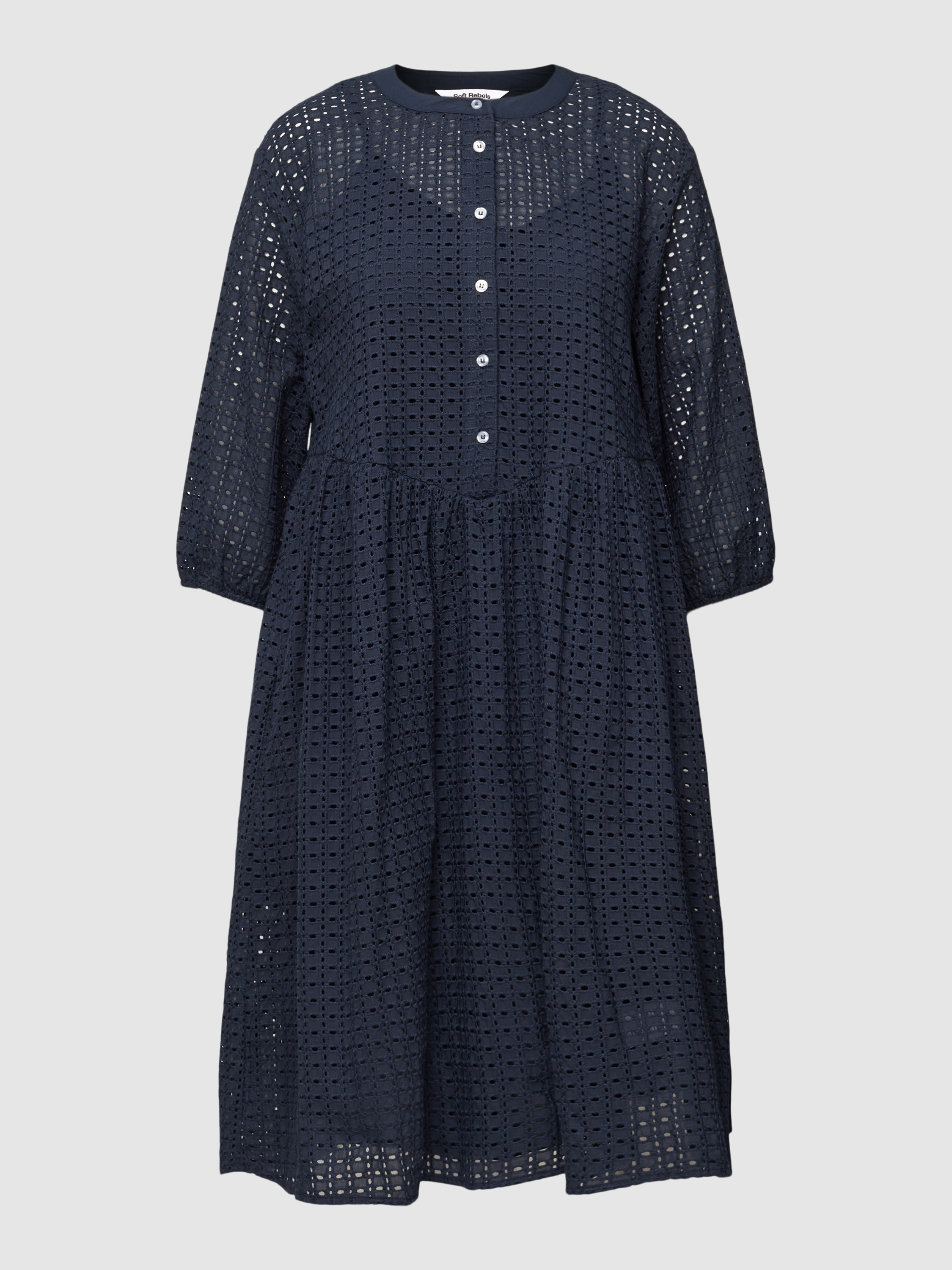 Платье женское Soft Rebels 1781603 синее M (доставка из-за рубежа)