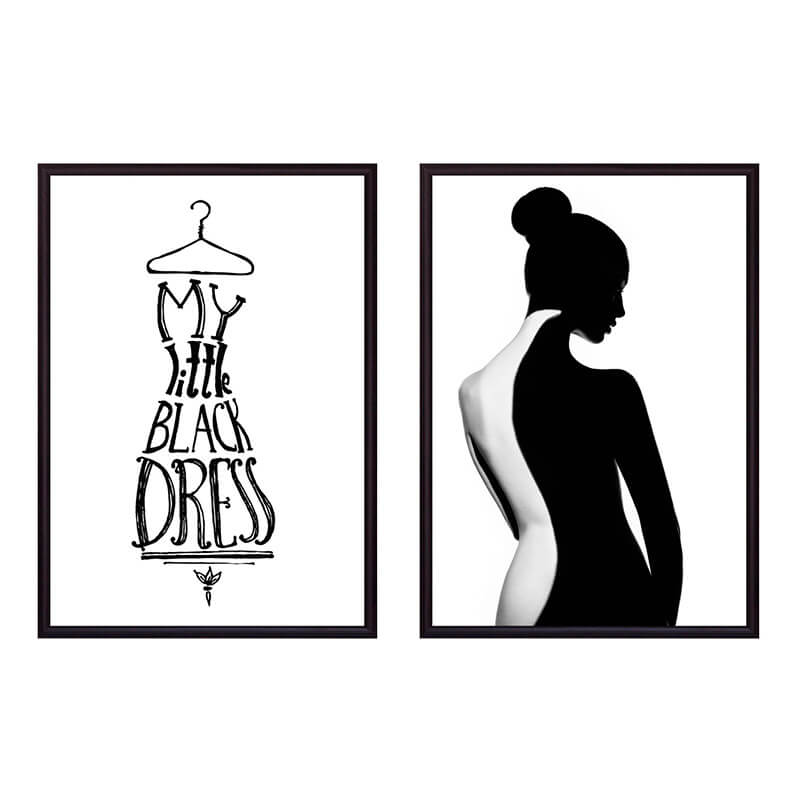 фото Набор постеров коллаж fashion №43 60х90 см дом корлеоне