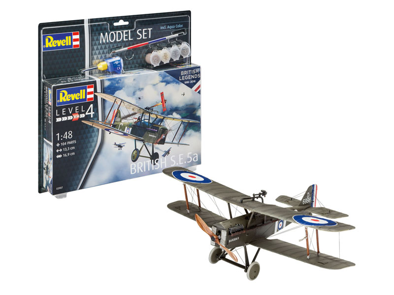 

Модель для сборки Revell Британский истребитель S.E.5