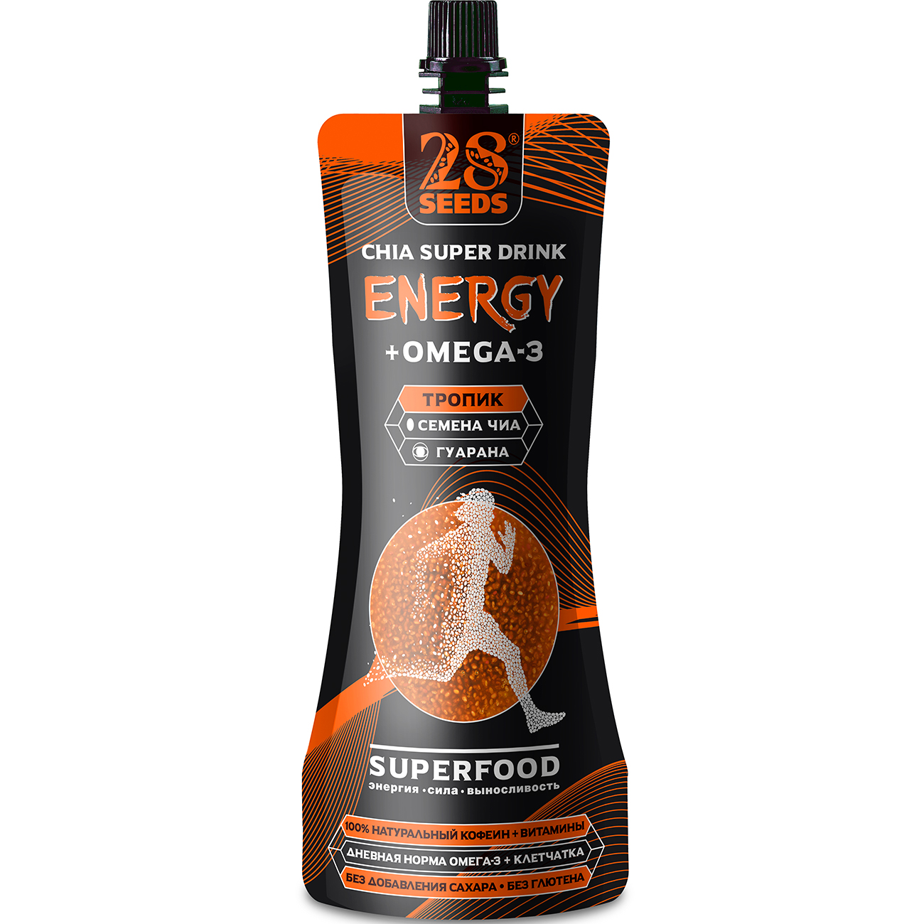 

Напиток 28 Seeds Chia Super Drink тропик, 250 мл