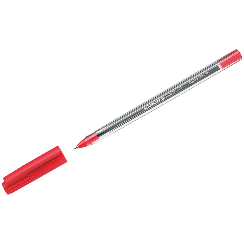 

Ручка шариковая Schneider Tops 505 150602, красная, 1 мм, 1 шт.