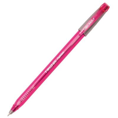Ручка шариковая Unimax Trio DC Fashion 803427, розовая, 1 мм, 1 шт.