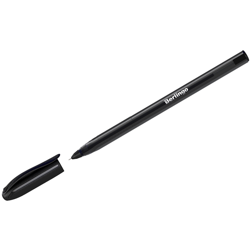 Ручка шариковая Berlingo Triangle 100T CBp_07107, черная, 0,7 мм, 1 шт.