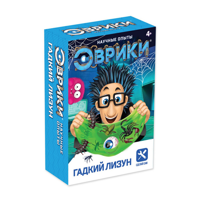 

Набор для опытов Эврики Гадкий лизун