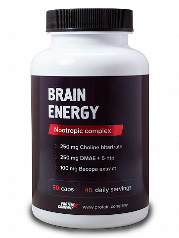 Ноотропный комплекс Protein.Company Brain Energy 90 капсул