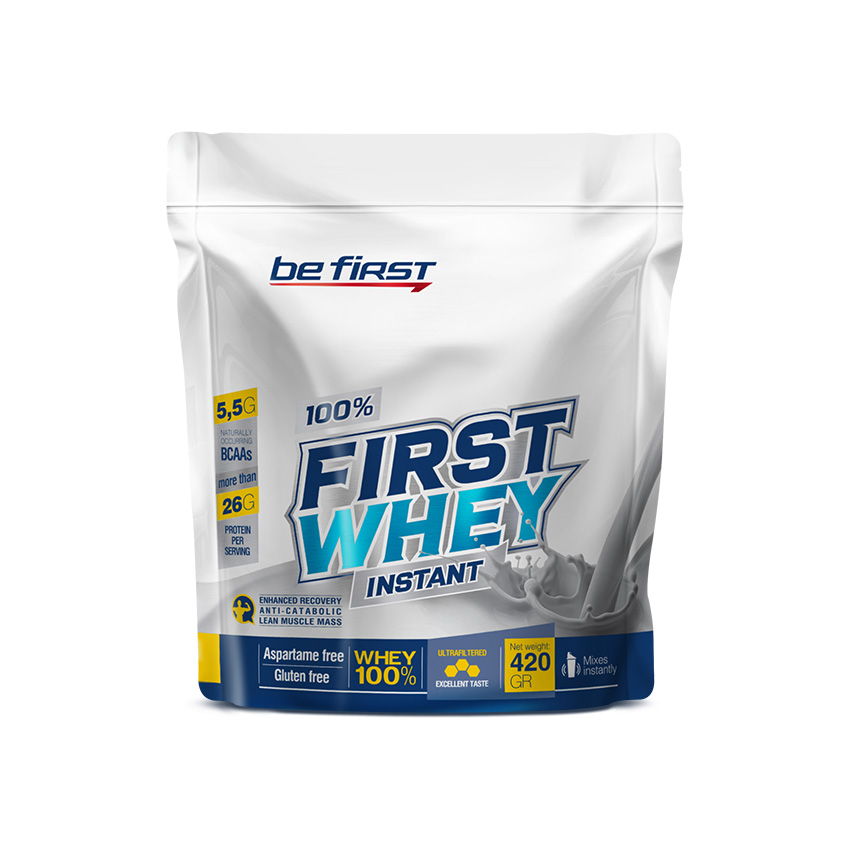 фото Протеин be first whey instant, 420 г, unflavored