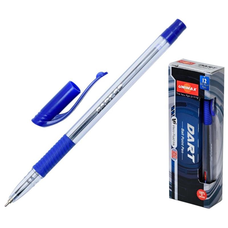 фото Ручка шариковая unimax dart gp 722470, синяя, 0,7 мм, 1 шт.