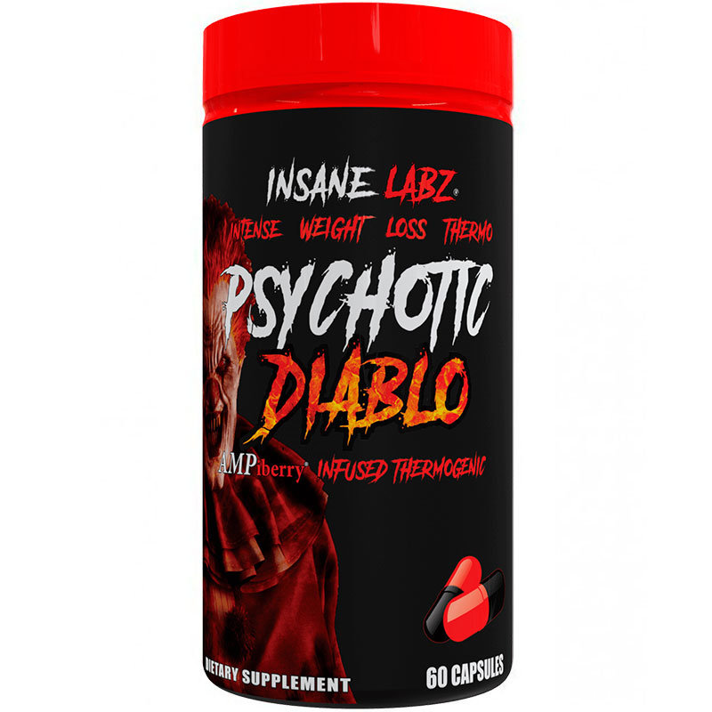 Жиросжигатель INSANE LABZ Psychotic Diablo (60 капсул)