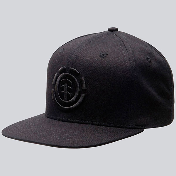 

Бейсболка Element Knutsen, One Size, black, Knutsen