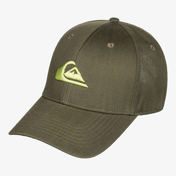 

Бейсболка Quicksilver Decades, One Size, kalamata, Decades