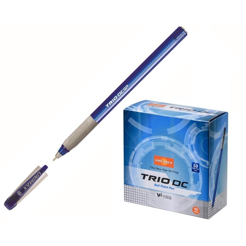 Ручка шариковая Unimax Trio DC GP 803495, синяя, толщина линии 0,7 мм, 1 шт.