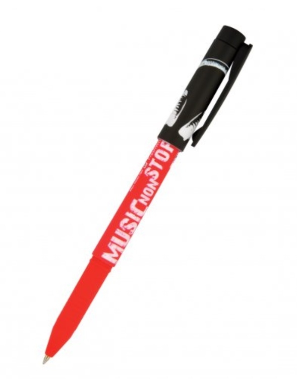 

Ручка шариковая Bruno Visconti FreshWrite Music red 20-0214/44, синяя, 0,7 мм, 1 шт.