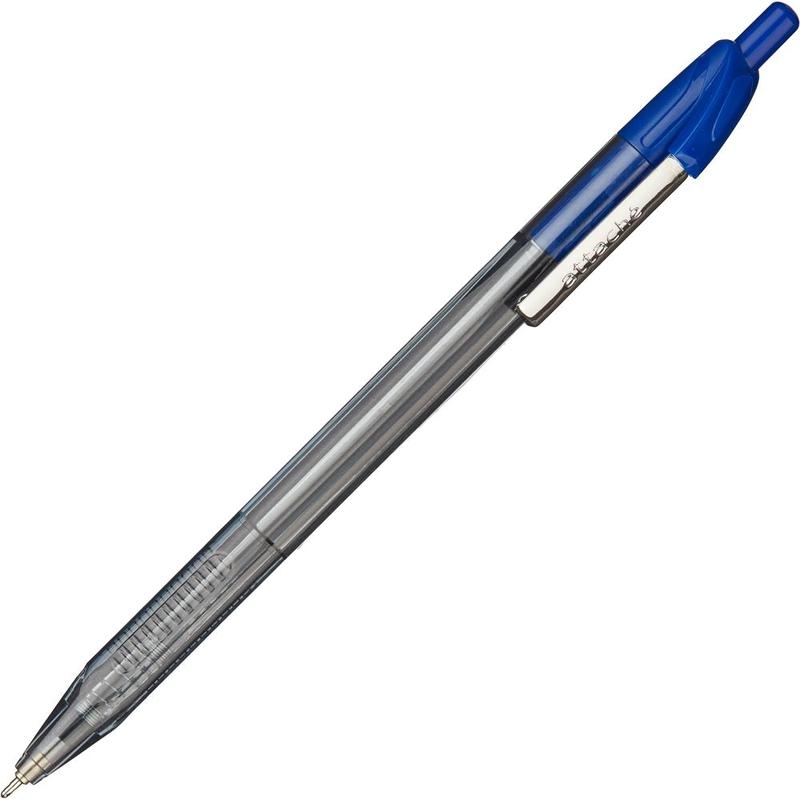 Ручка шариковая Attache Glide Trio RT 722453, синяя, 0,7 мм, 1 шт.