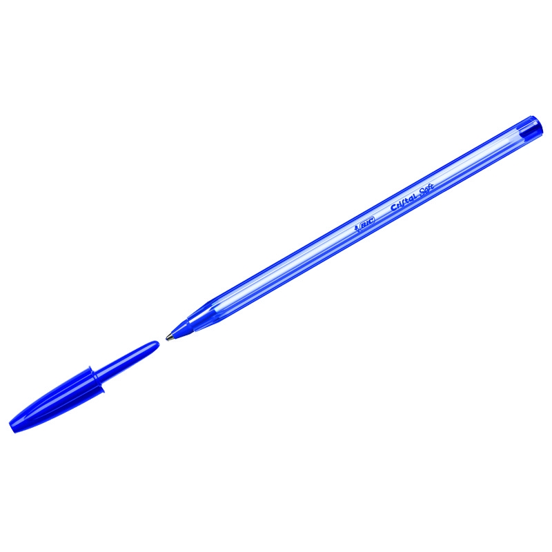 Ручка шариковая BIC Cristal Soft 951434, синяя, 1,2 мм, 1 шт.
