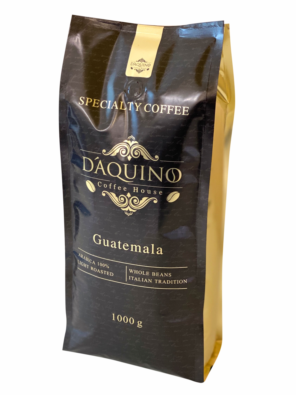 

Кофе в зернах DAQUINO 100% светлая обжарка Арабика Гватемала Спешиалти (Specialty) 1000 г