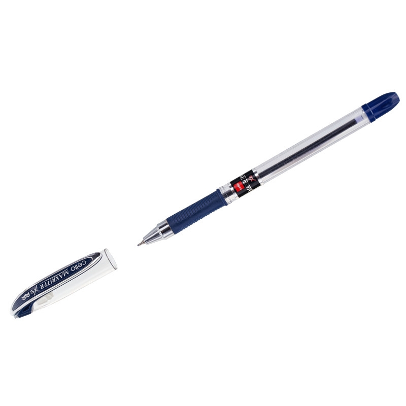Ручка шариковая Cello Maxriter XS 1398, синяя, 0,7 мм, 1 шт.