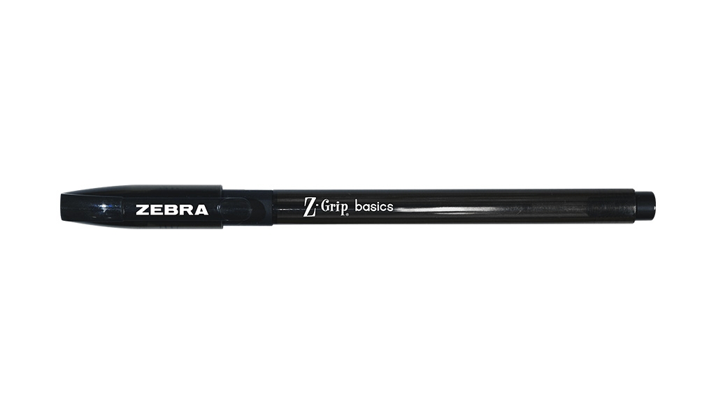 

Ручка шариковая "Zebra Z-Grip Basics", 1 мм, черный
