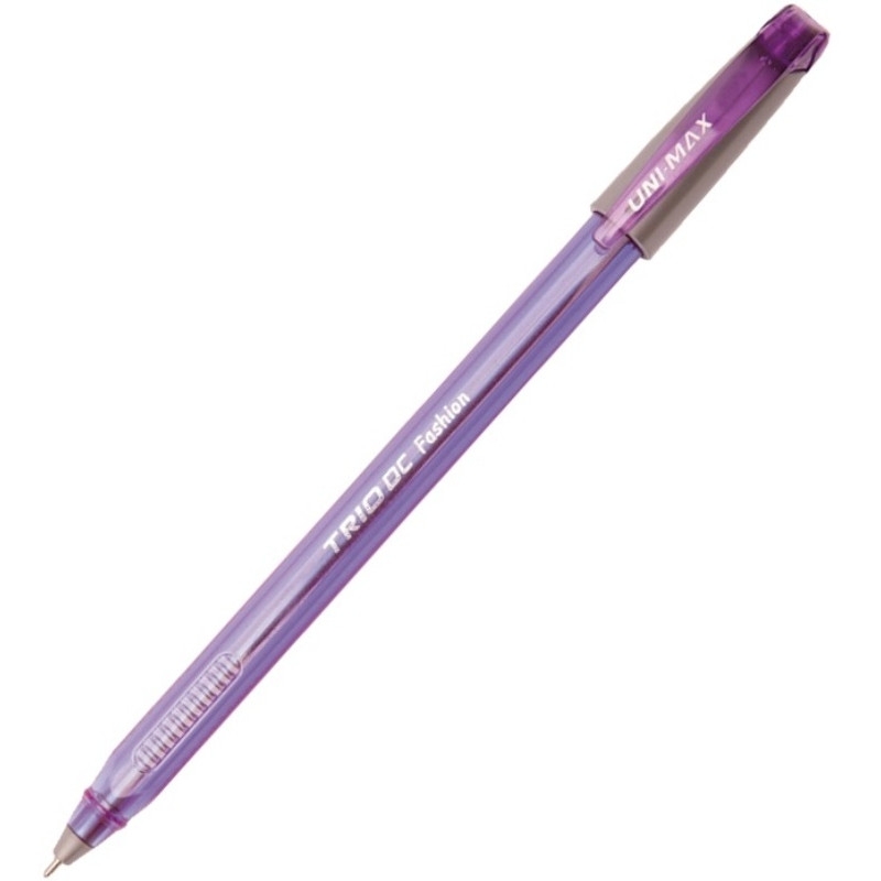 Ручка шариковая Unimax Trio DC Fashion, фиолетовая, 1 мм, 1 шт.