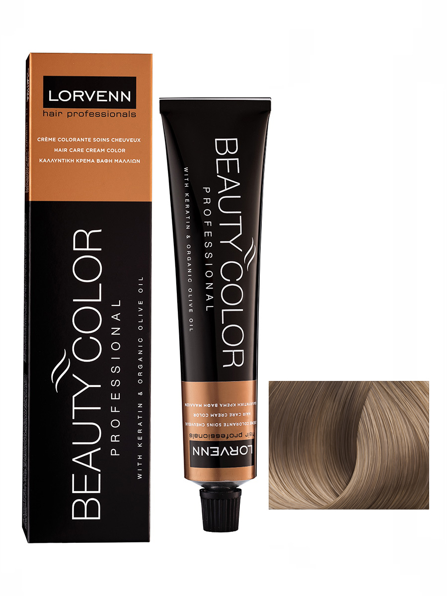 фото Крем-краска lorvenn hair professionals beauty color 9.11 интенсивно-пепельный блондин 70мл