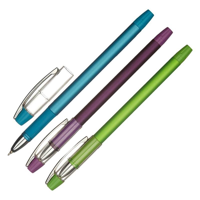 

Ручка шариковая Attache Selection Pearl touch Glide 966895, синяя, 0,3 мм, 1 шт.