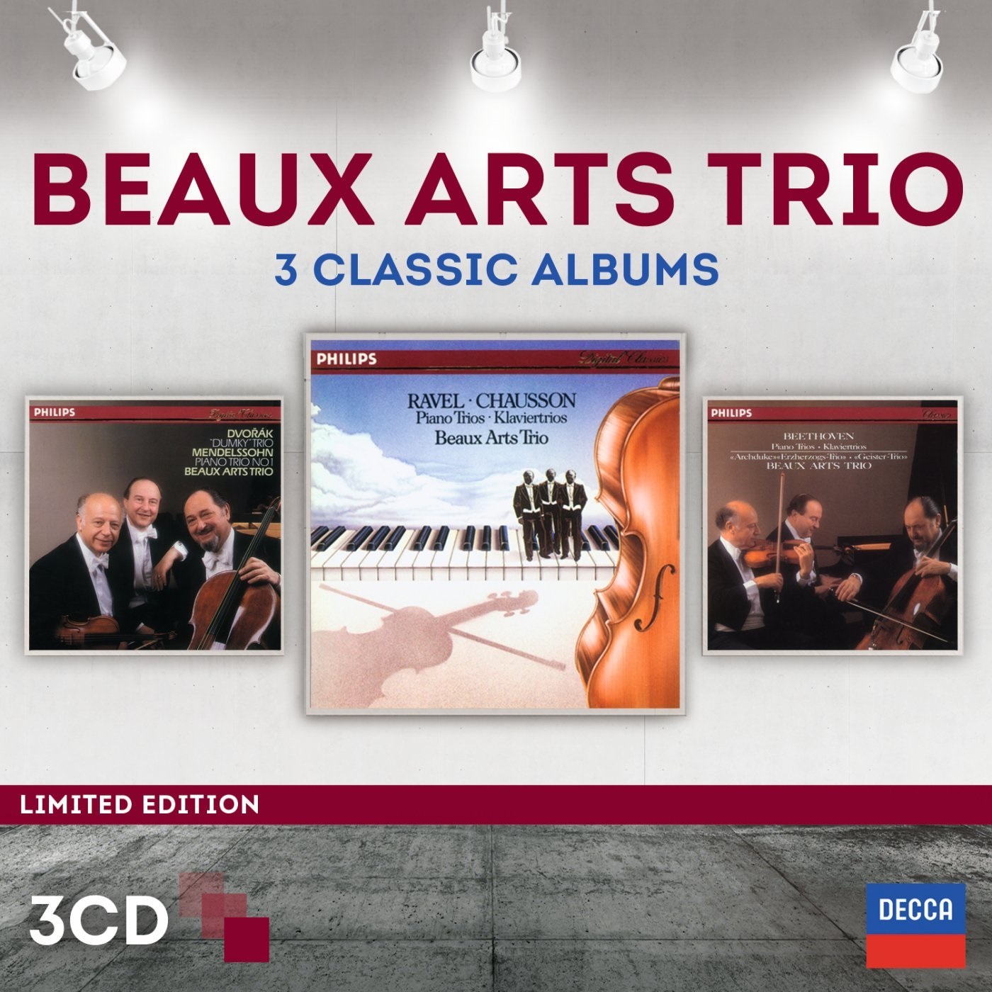

Beaux Arts Trio Beethoven; Dvorak; Mendelssohn; Ravel; Chausson