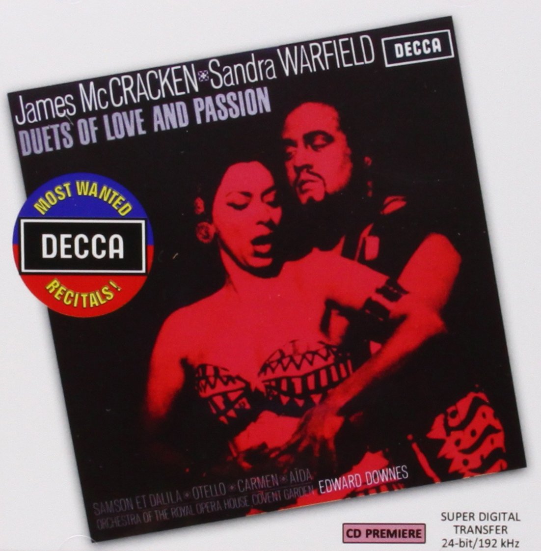 

James McCracken; Sandra Warfield Duets Of Love And Passion