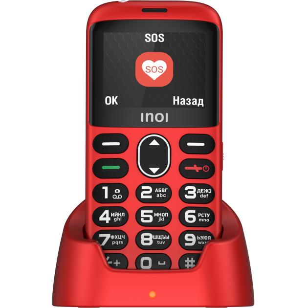 фото Мобильный телефон inoi 118b red