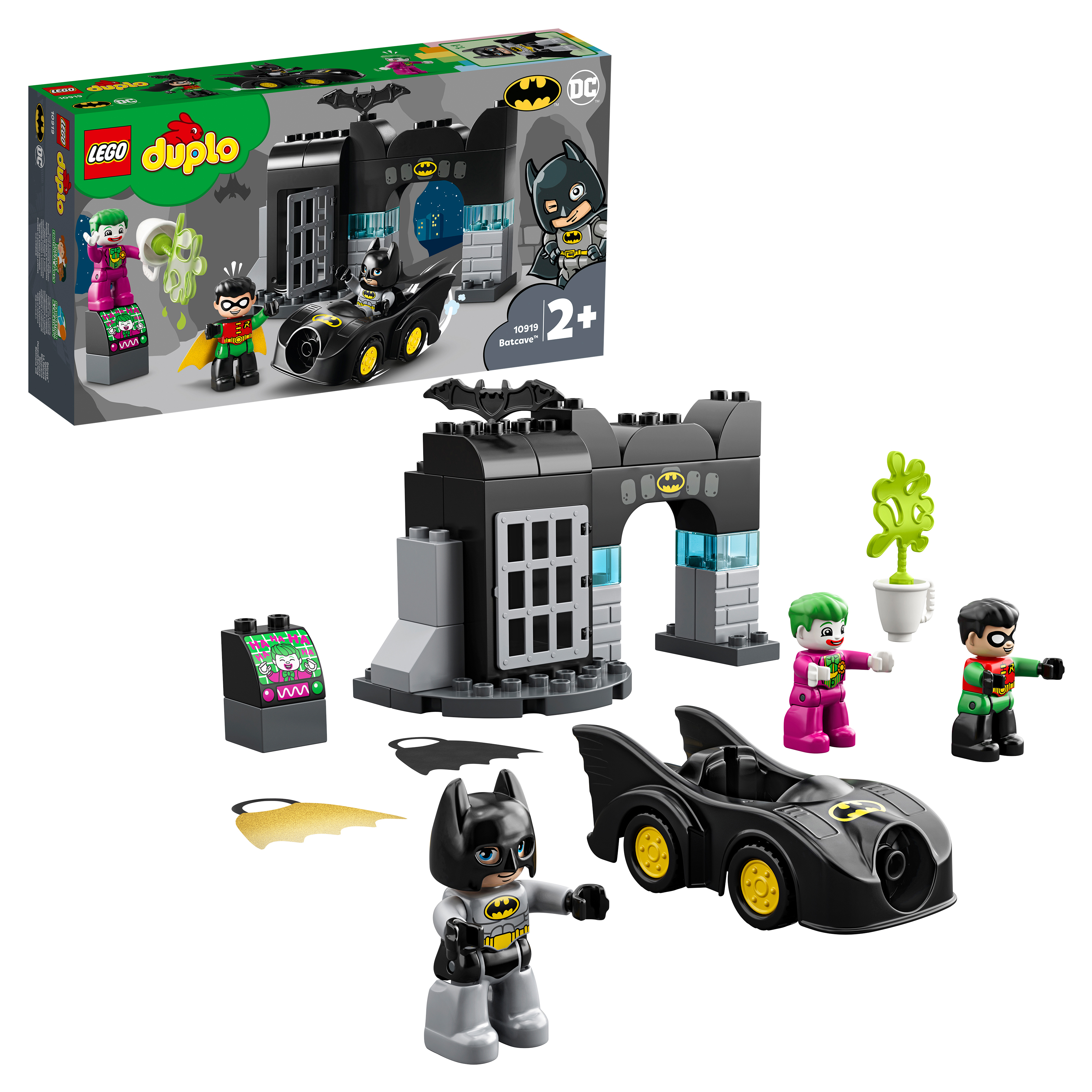 

Конструктор LEGO DUPLO DC Comics 10919 Бэтпещера