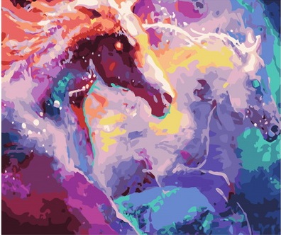 

Картина по номерам Paintboy Всплеск цвета GX33967