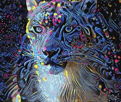 

Картина по номерам Paintboy Цветастый зверь GX34159