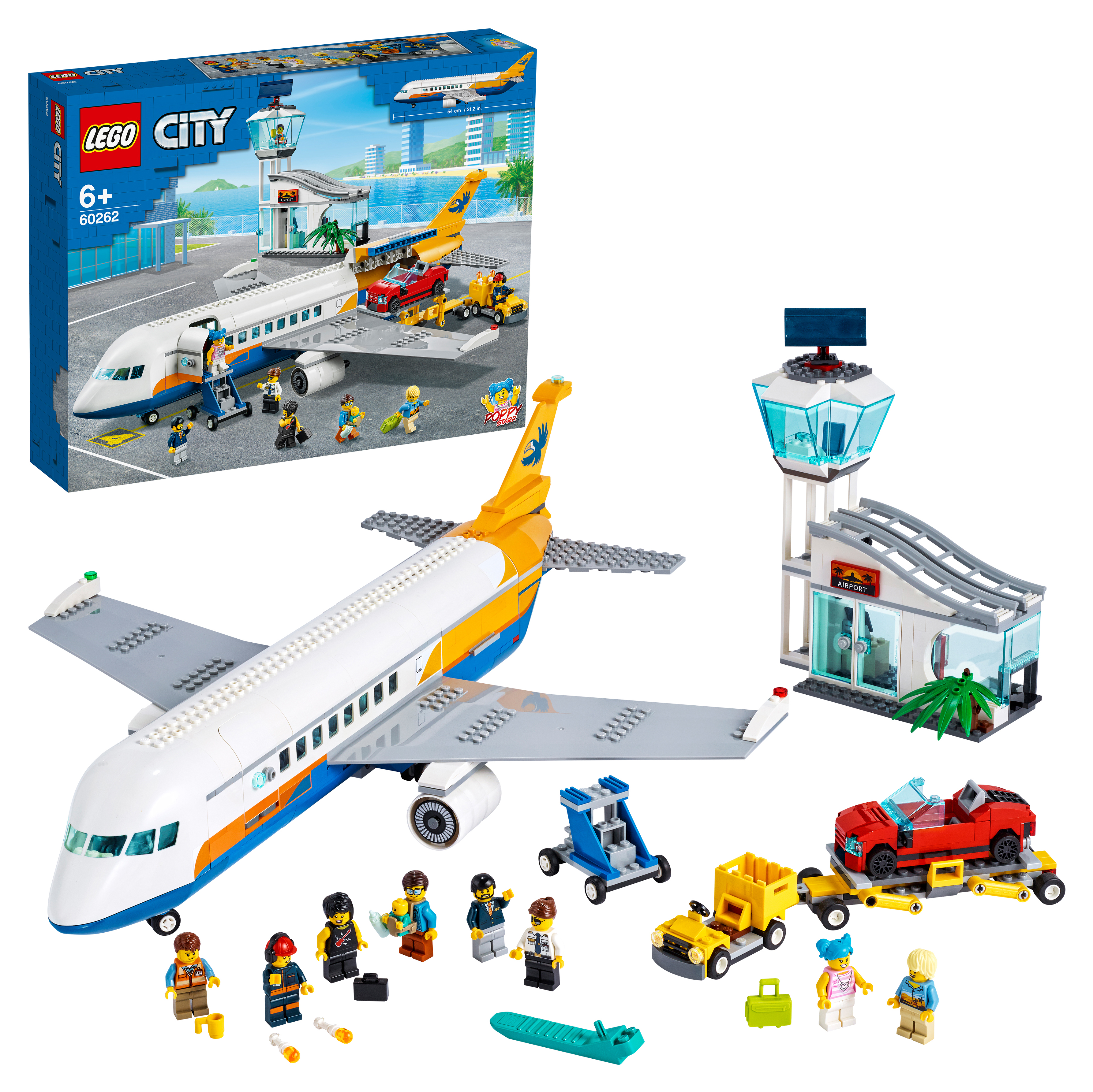 Конструктор LEGO City Airport 60262 Пассажирский самолёт конструктор lego city town городская больница 60204 lego