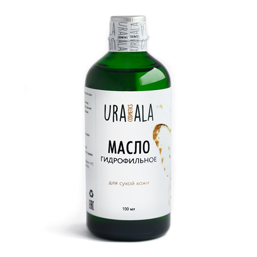 Масло гидрофильное Ura'ala для сухой кожи, 100 мл гидрофильное масло green era олива для сухой кожи