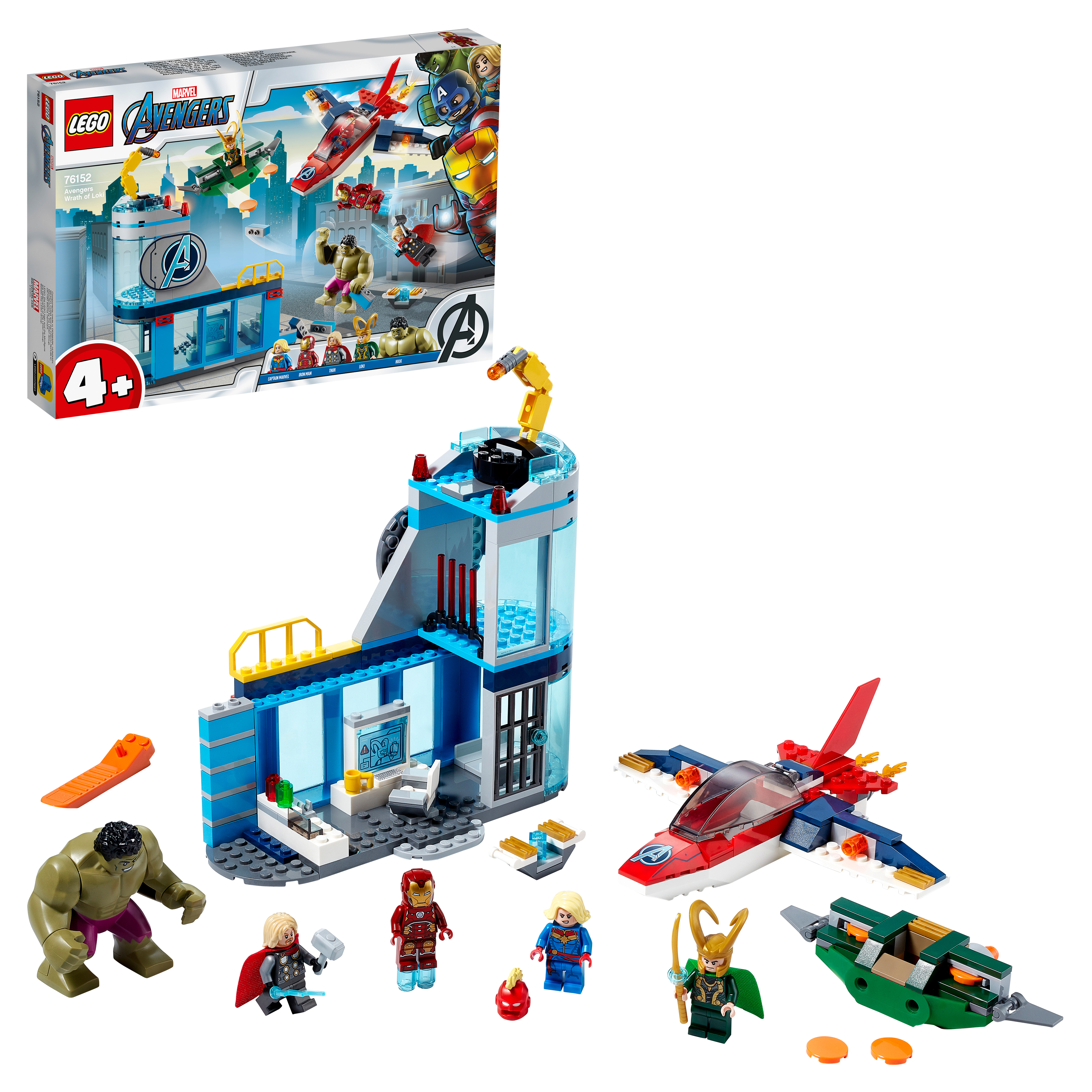 Конструктор LEGO Marvel Avengers Movie 4 76152 Мстители: гнев Локи