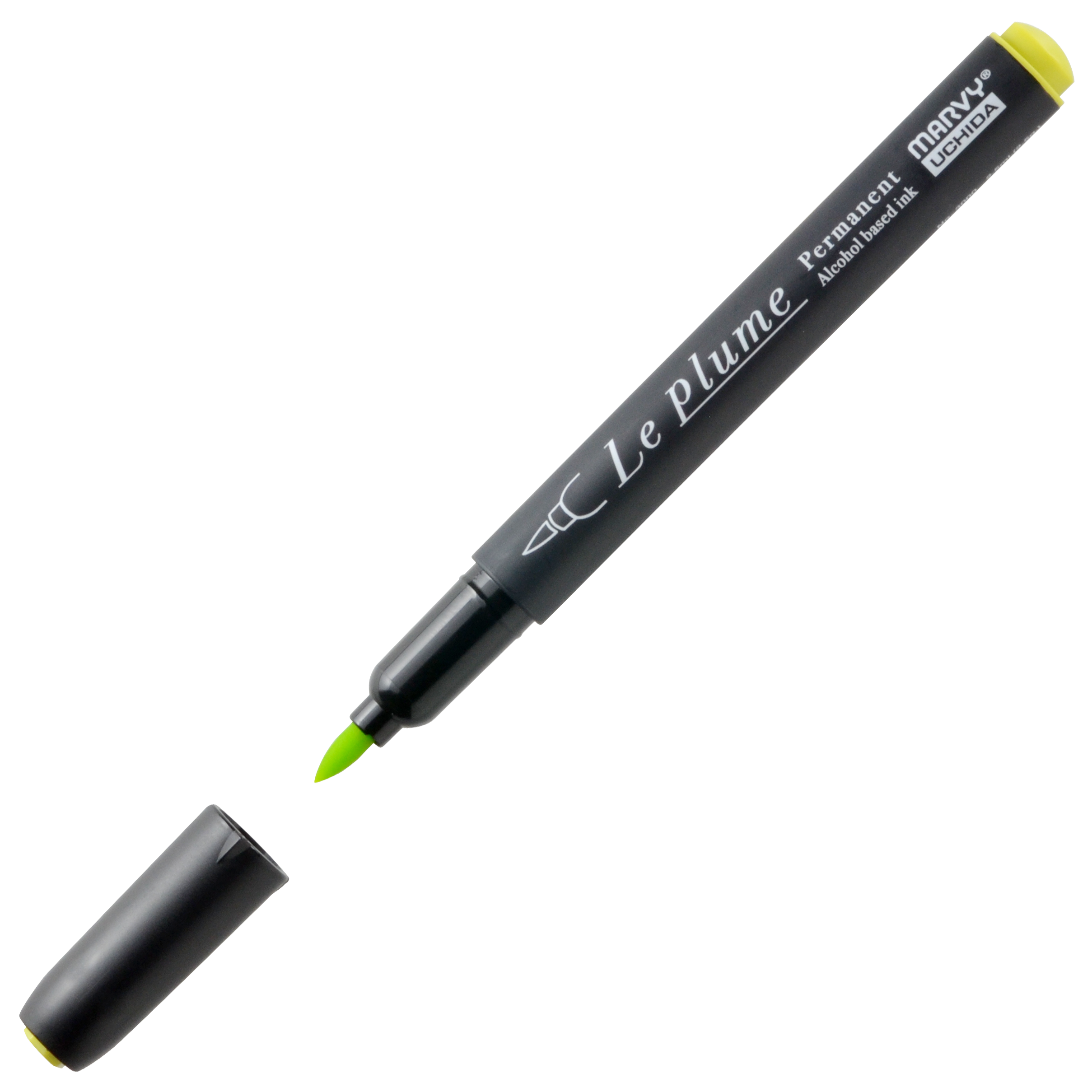 

Маркер перманентный Marvy с наконечником кисть LIME GREEN MAR3000/YG632 зеленый