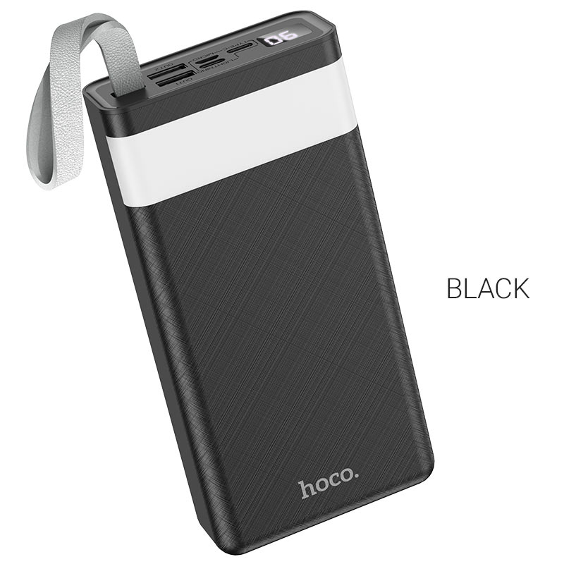 Внешний аккумулятор Hoco J73 30000mAh, 2A, черный