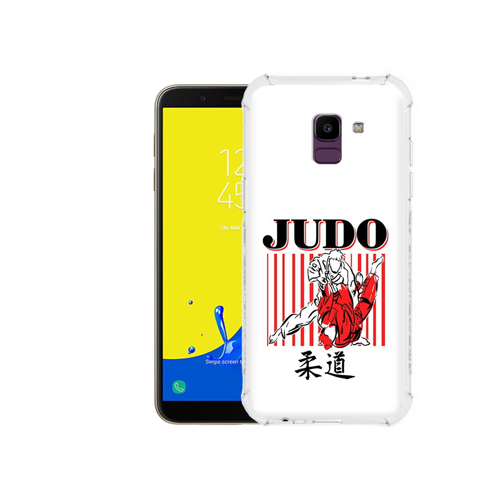 

Чехол MyPads Tocco для Samsung Galaxy J6 (2018) Дзюдо, Прозрачный, Tocco