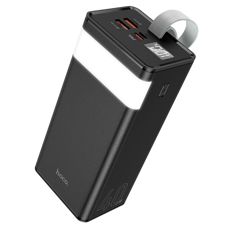 

Внешний аккумулятор Hoco J86 40000mAh, 3A, черный, J86