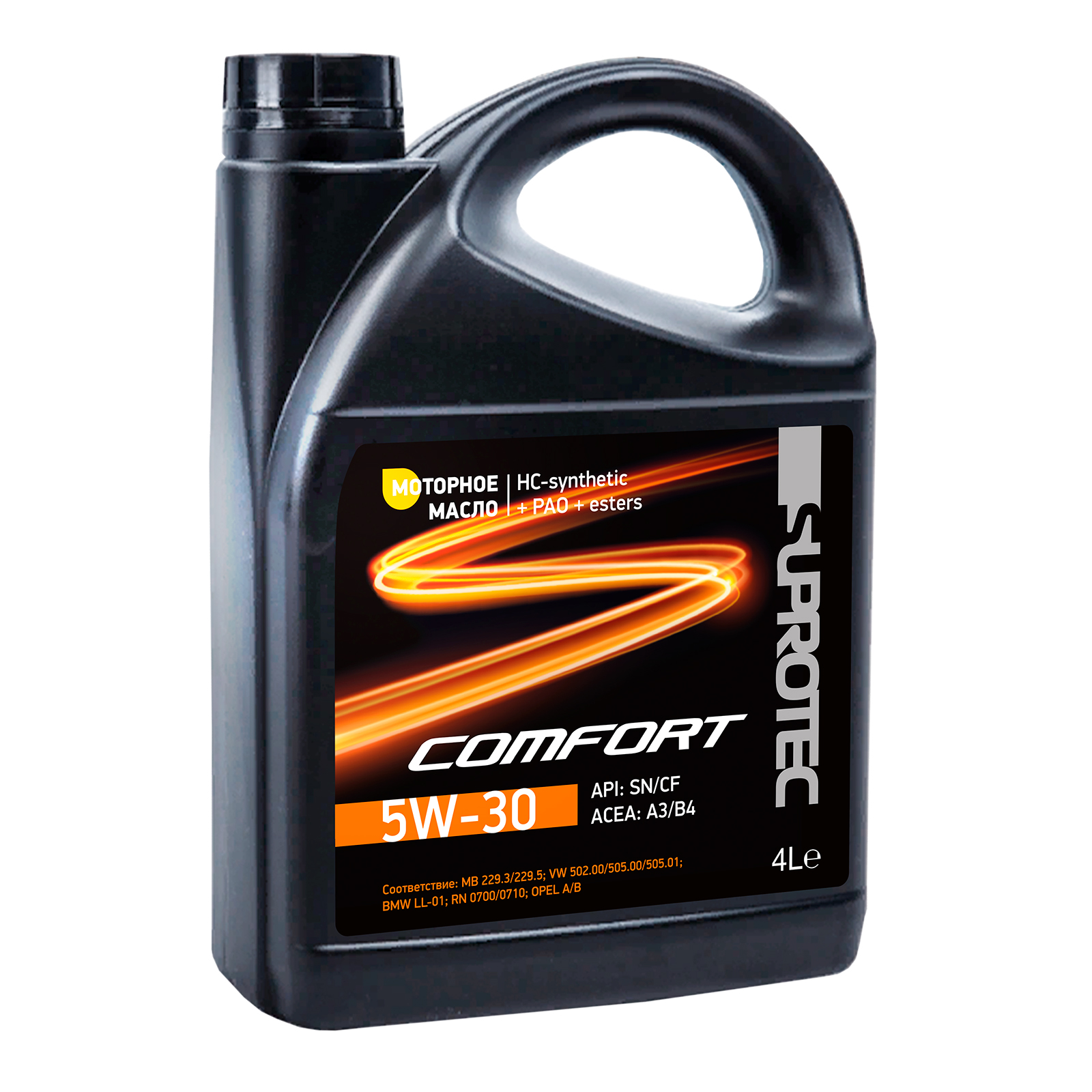 Моторное масло Suprotec 5w30 Comfort 124343 4л