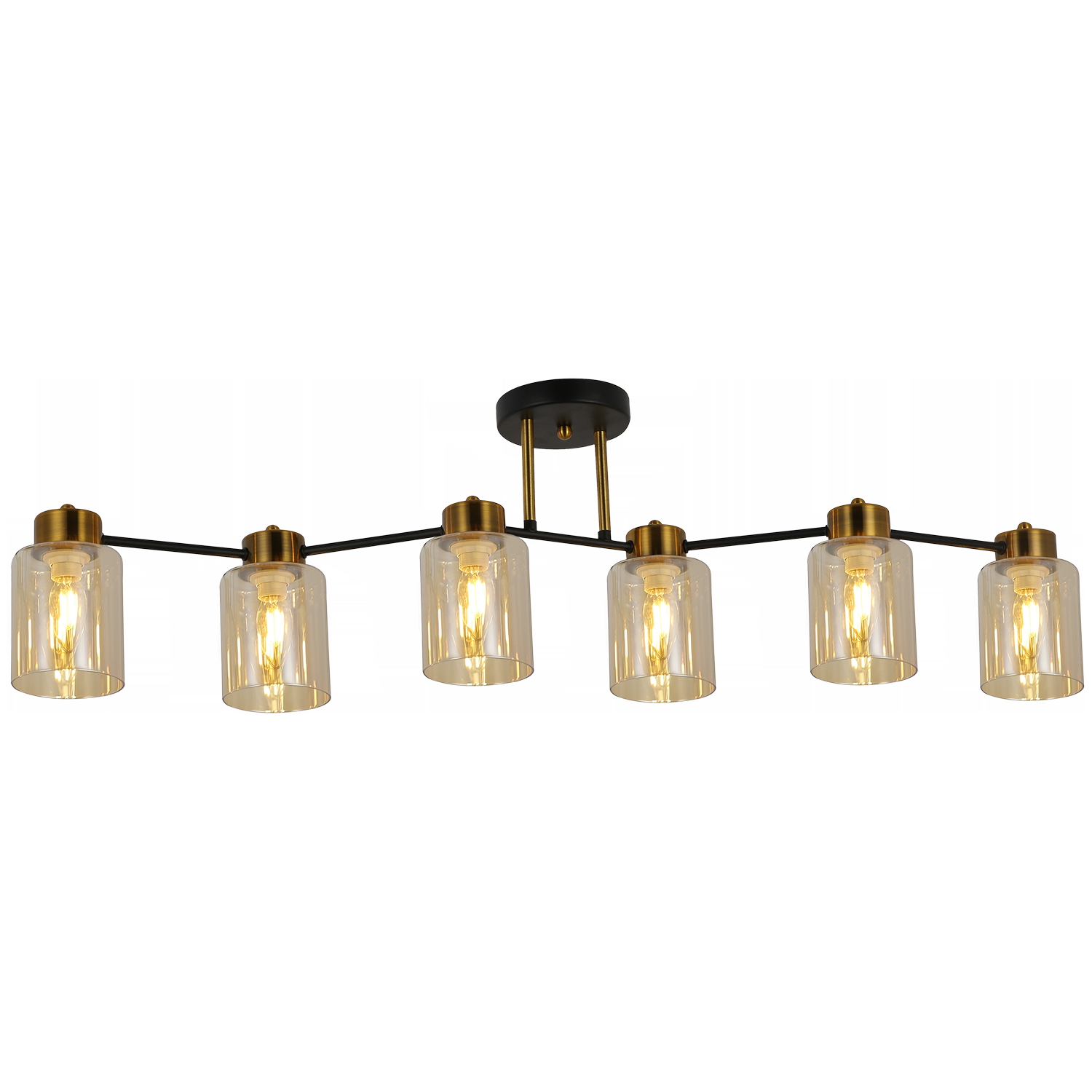 

Люстра потолочная illumico IL6111-6COU-79 BK GD