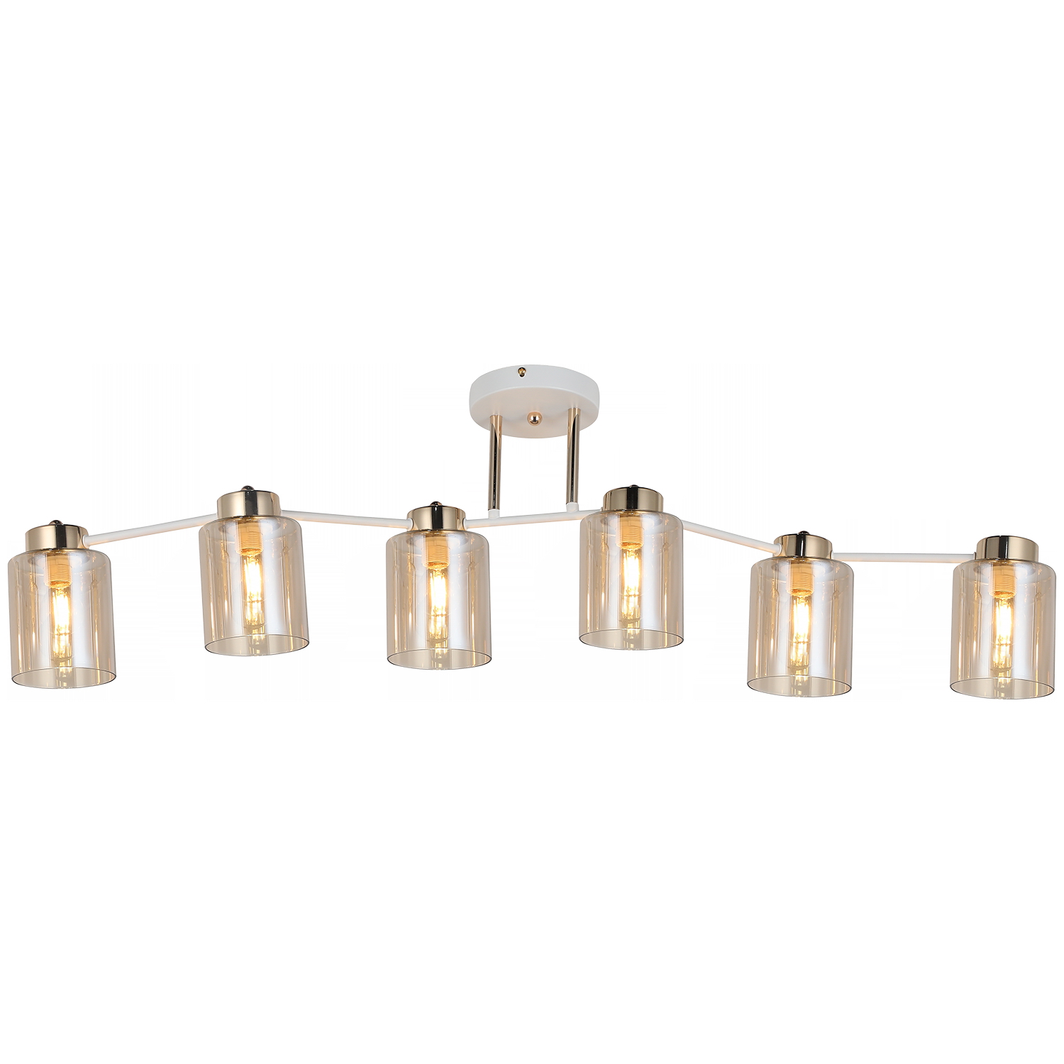 

Люстра потолочная illumico IL6111-6COU-79 WH GD