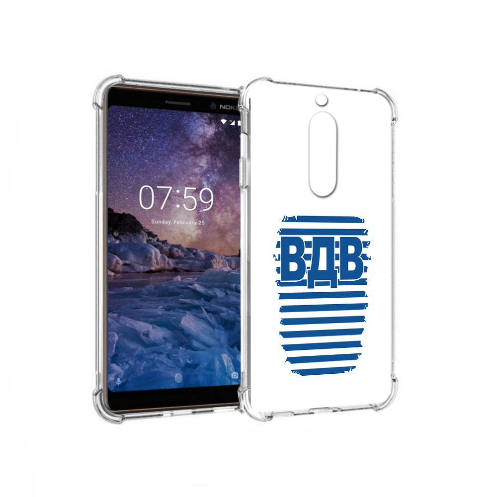

Чехол MyPads Tocco для Nokia 7 вдв2 (PT95887.123.259), Прозрачный, Tocco