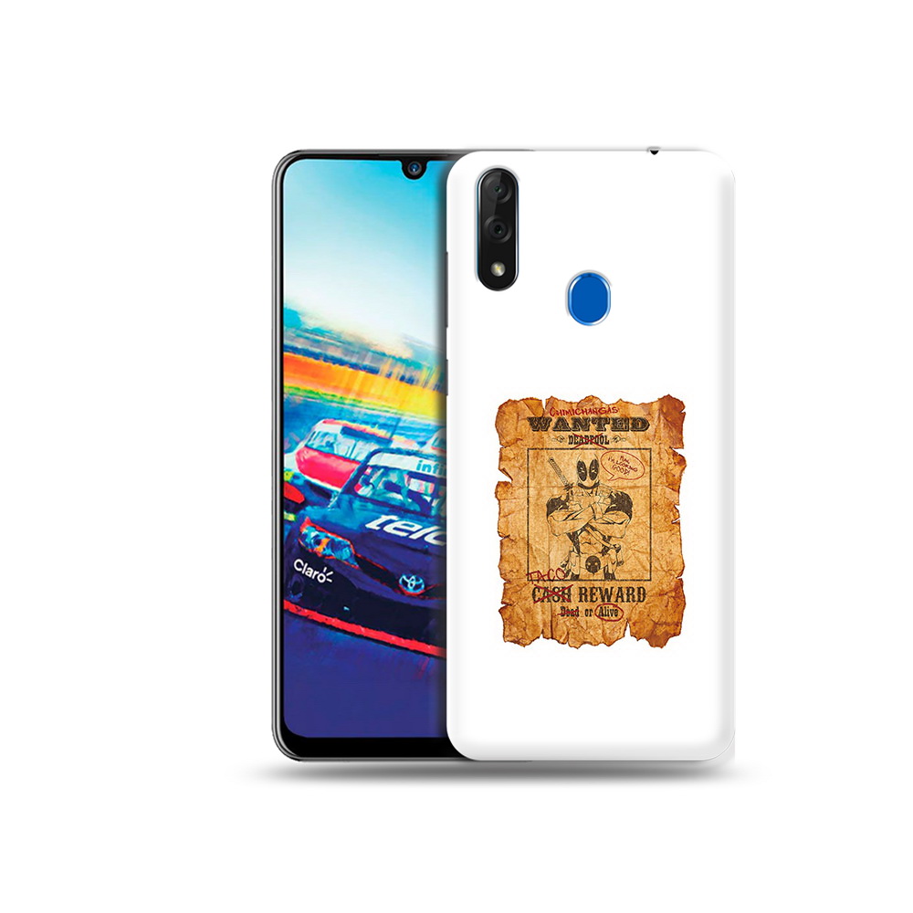 Чехол MyPads Tocco для ZTE Blade V10 дедпул (PT136503.455.317)