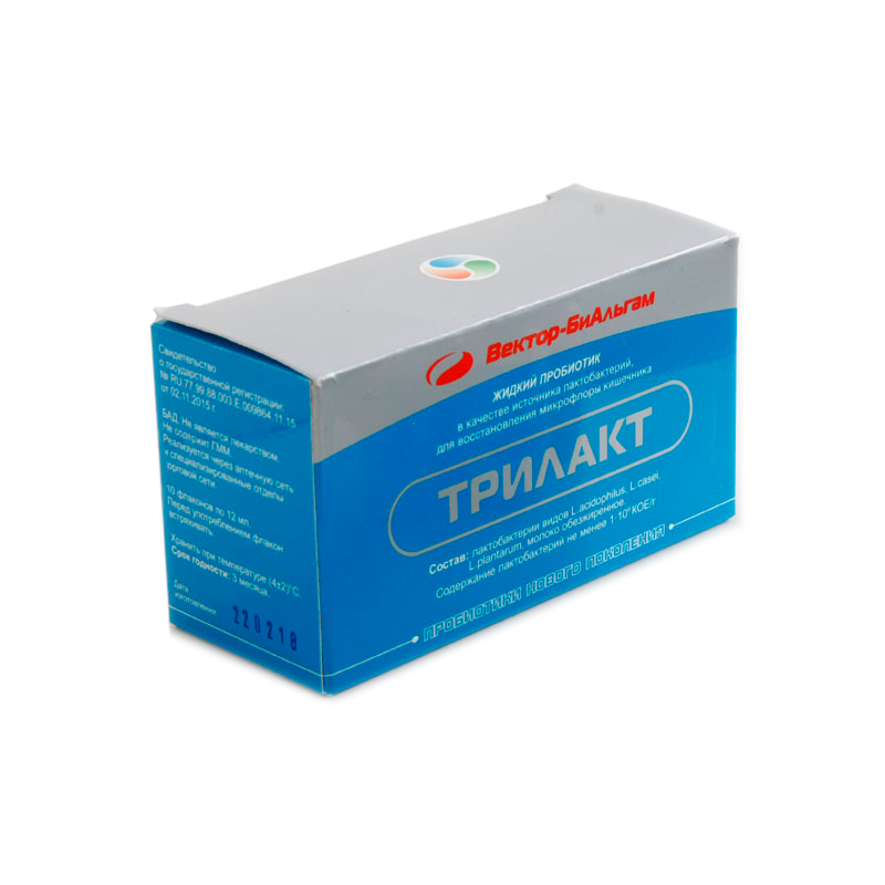 

Трилакт концентрат флаконы 12 мл 10 шт.