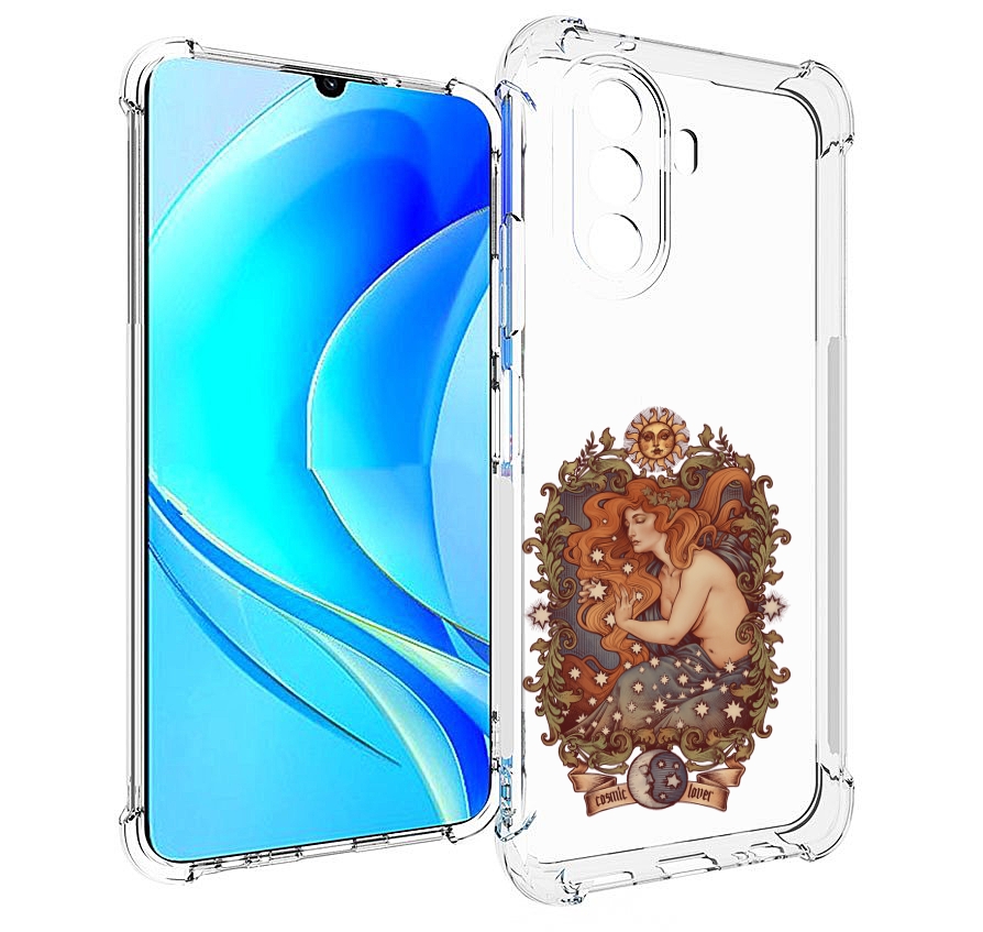 

Чехол MyPads звездная девушка абстракция для Huawei Nova Y70 / Nova Y70 Plus (MGA-LX9N), Прозрачный, Tocco