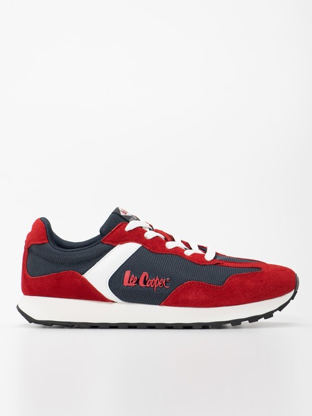 

Кроссовки мужские Lee Cooper 24LC006M-SS/RD красные 41 RU, Красный, 24LC006M-SS/RD