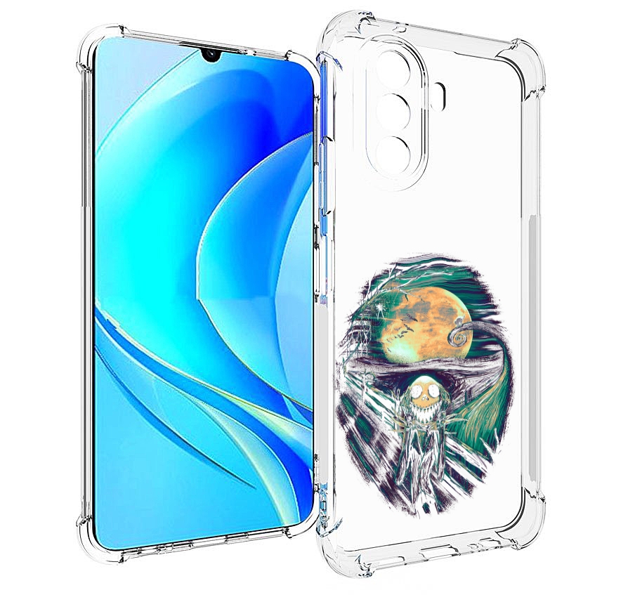 

Чехол MyPads зубастое существо абстракция для Huawei Nova Y70 / Nova Y70 Plus, Прозрачный, Tocco