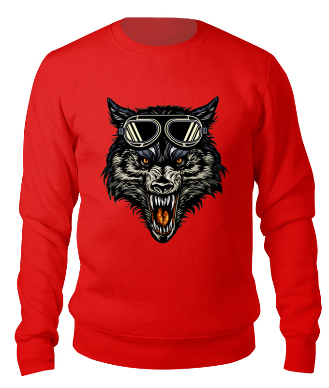

Свитшот Printio Airwolf красный 2XL, Airwolf