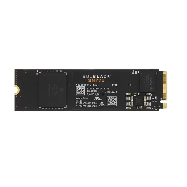 

SSD накопитель WD SN770 M.2 2280 1 ТБ (WDS200T3X0E), SN770