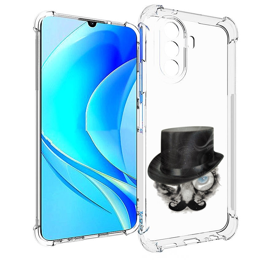 

Чехол MyPads интелегентный кот для Huawei Nova Y70 / Nova Y70 Plus (MGA-LX9N), Прозрачный, Tocco